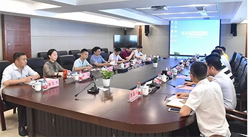 湖南泰格林纸集团到腾博官网考察交流