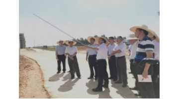 北海市委书记王乃学莅临广西北部湾外貌处置惩罚中心项目调研