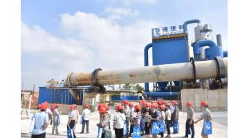广西环保系统代表团考察腾博官网南化项目