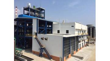 金海浆纸业35吨/天综正当二氧化氯项目一次性开机乐成