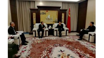 共探环保工业生长：北海市委书记王乃学会见公司董事长王双飞