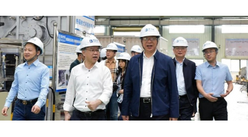 长沙理工大学党委书记付宏渊率队莅临腾博官网调研交流